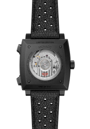 Tag Heuer Monaco Chronograph Stopwatch CAW218F.FC6356 - fondello con vetro zaffiro con movimento a vista